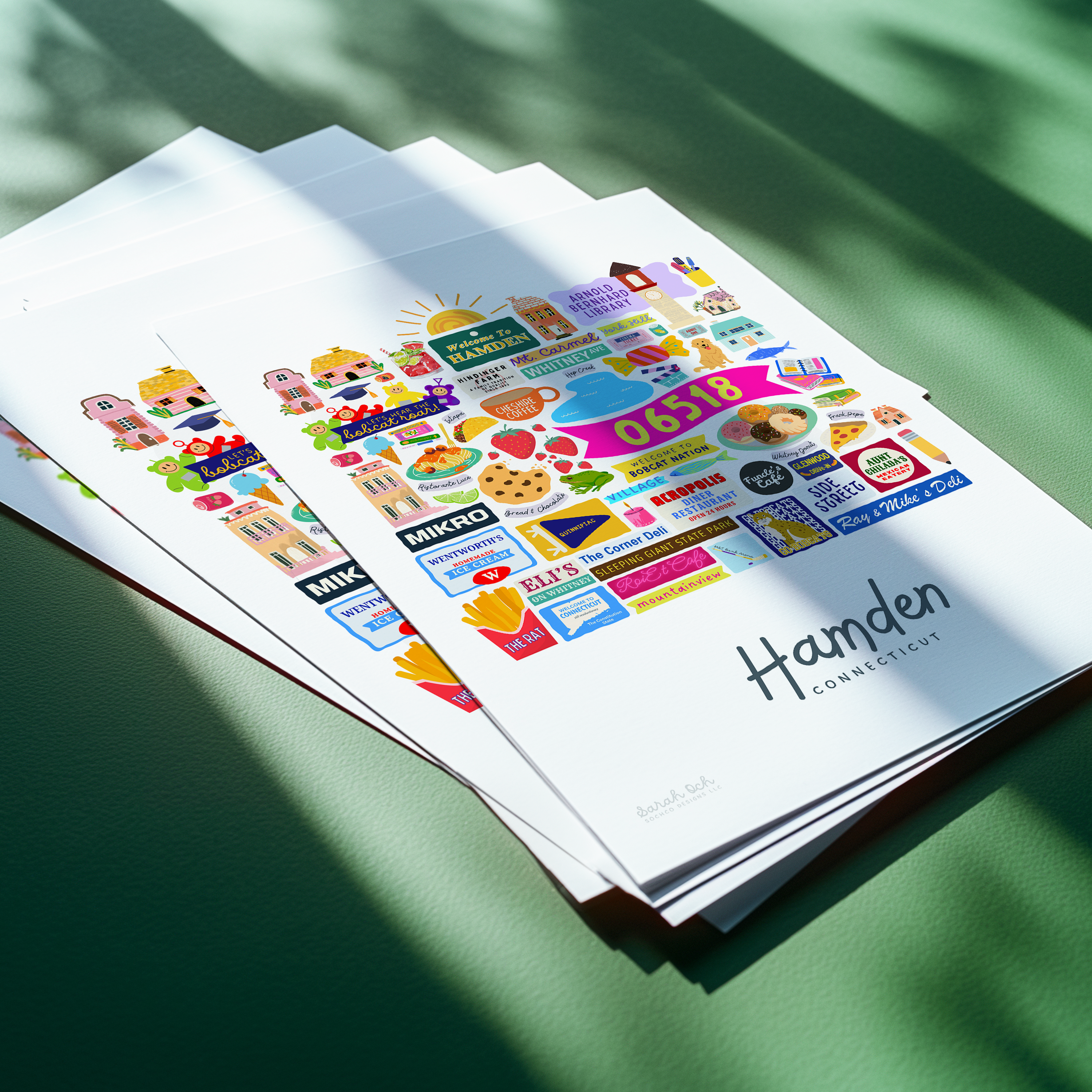 SochCo Designs - Vente Affiche d'art - Hamden, CT1