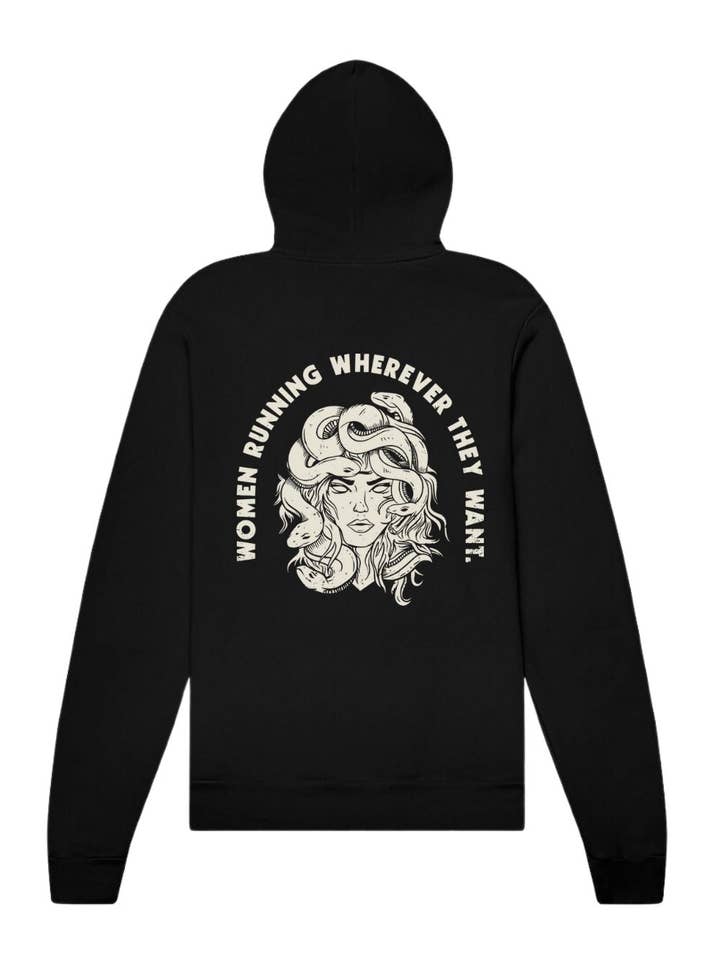 Hardlopen voor vrouwen waar ze maar willen Hoodie voor wholesale door Sarah Marie Running Co