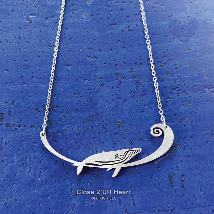 Whale Stainless Steel Necklace for wholesale by Close 2 UR Heart