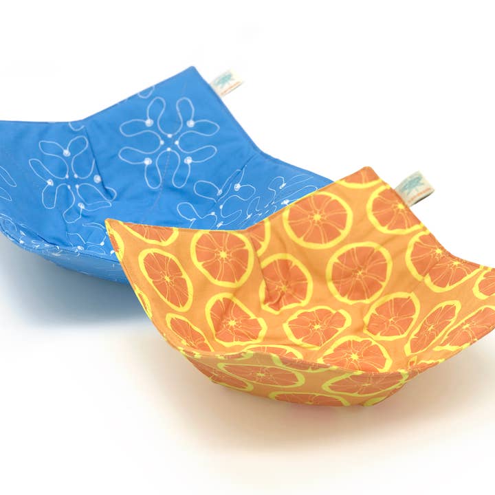 Shawn Sargent Designs - Wholesale Oven Mitt/Pot Holder - Jax Blue Microwave Bowl Holder