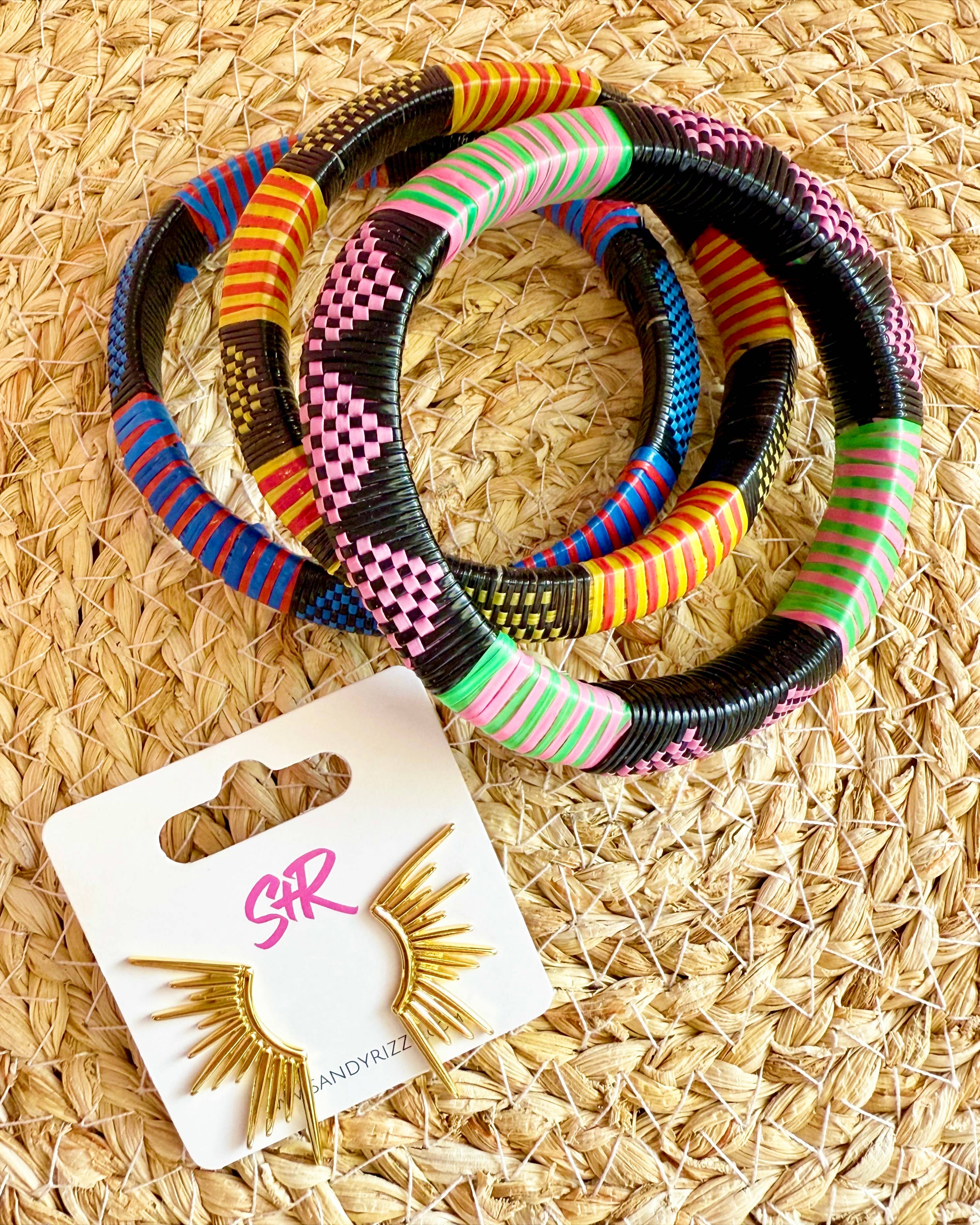 Sandy + Rizzo - Wholesale Stud/Post Earrings - Gold Hot Girl Stud1