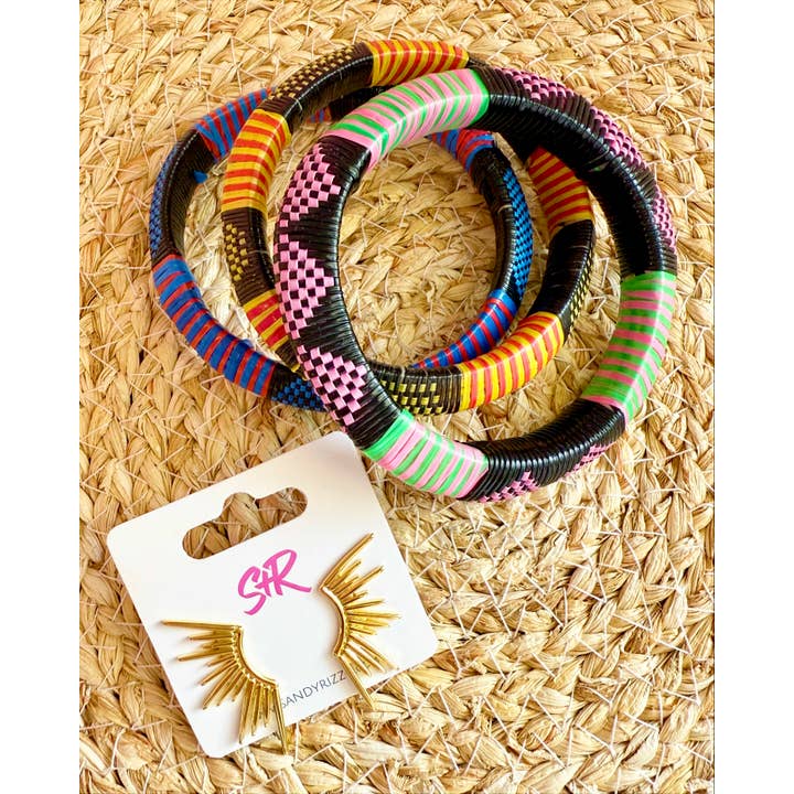 Sandy + Rizzo - Wholesale Stud/Post Earrings - Gold Hot Girl Stud1