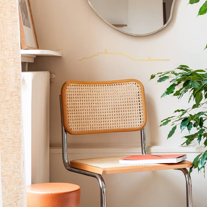 The Line – wholesale Wall Accent – Wall Decor - Bastia Skyline - Gold (50cm)2