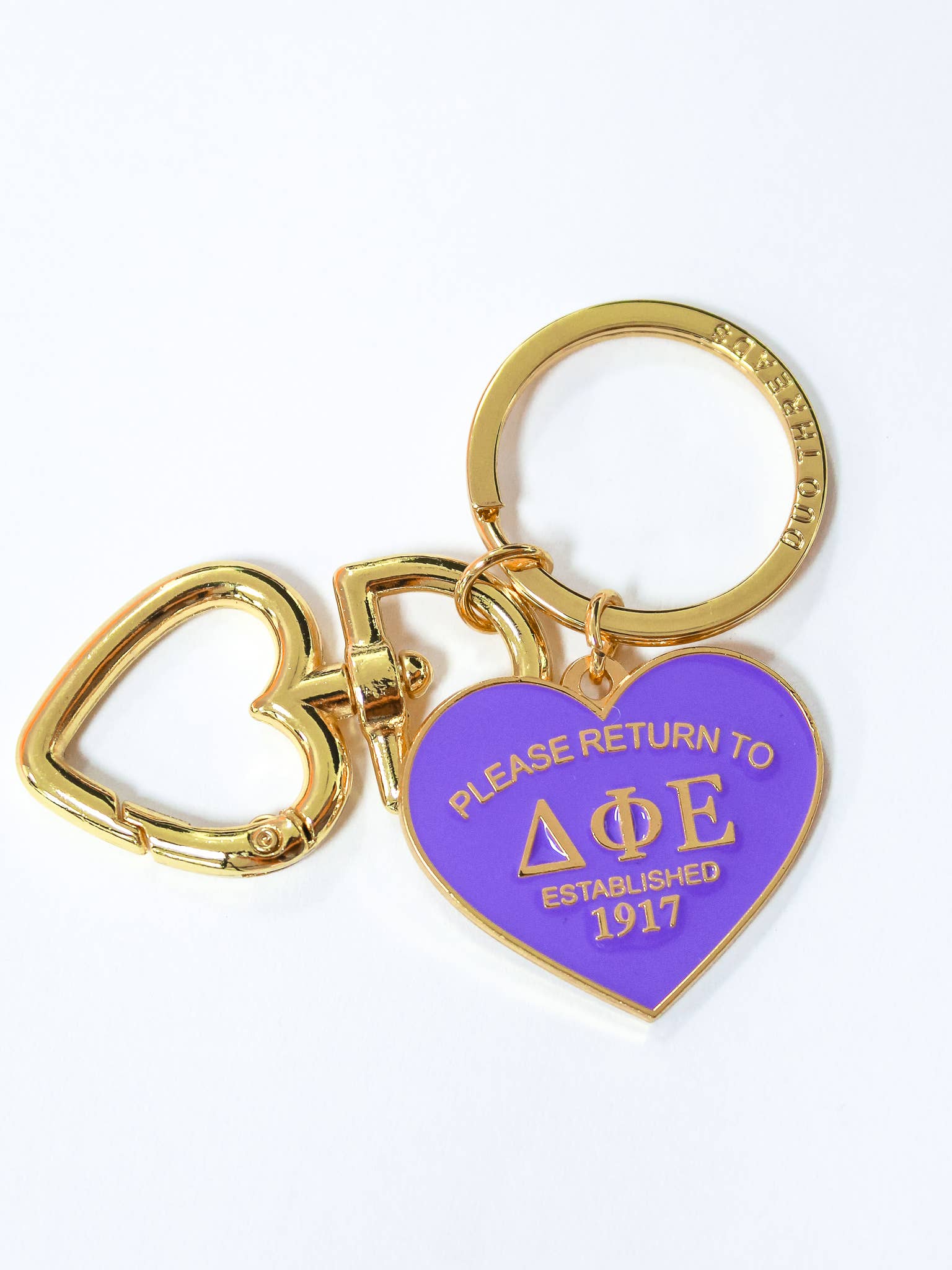 Duo Threads - Wholesale Keychain - Women's - Please Return Sorority Key Ring12