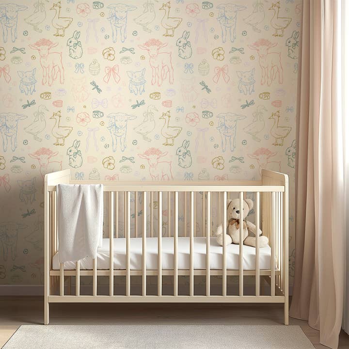 Charlotte Wallpaper for wholesale by Loomwell Home Goods