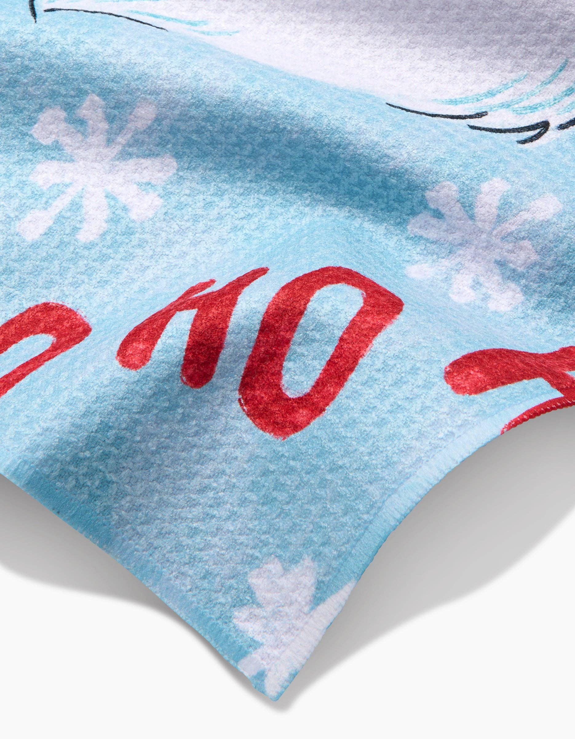 Geometry - Wholesale Tea Towel - Merry Santa Claus1