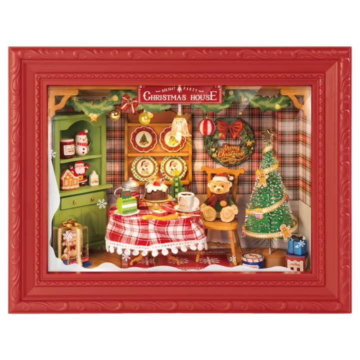 Magnote - Wholesale DIY Craft Kit - Rolife Christmas Eve Party 3D Wooden Puzzle Kit