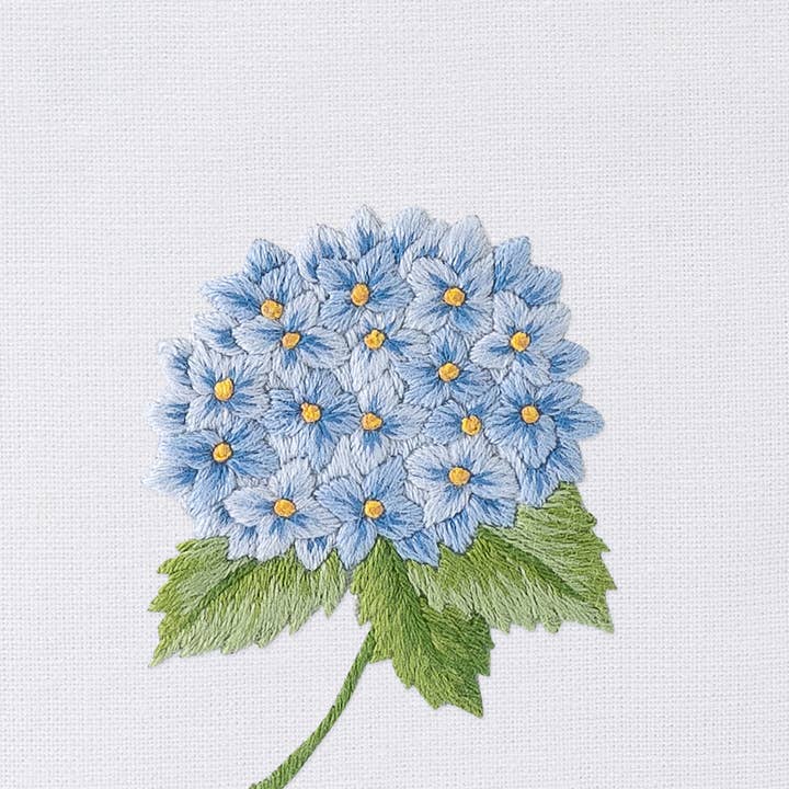 Henry Handwork - Wholesale Tissue Box - Hydrangea Blue Tissue Box Cover1