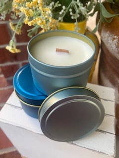 Thy Will Bee Done Apiary - Wholesale Travel Candles - 4oz Private Label Candles, Bulk Soy Wholesale Candles5