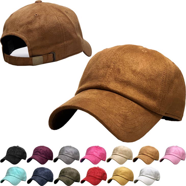 Wholesale SUEDE BASEBALL CAP for your store - Faire