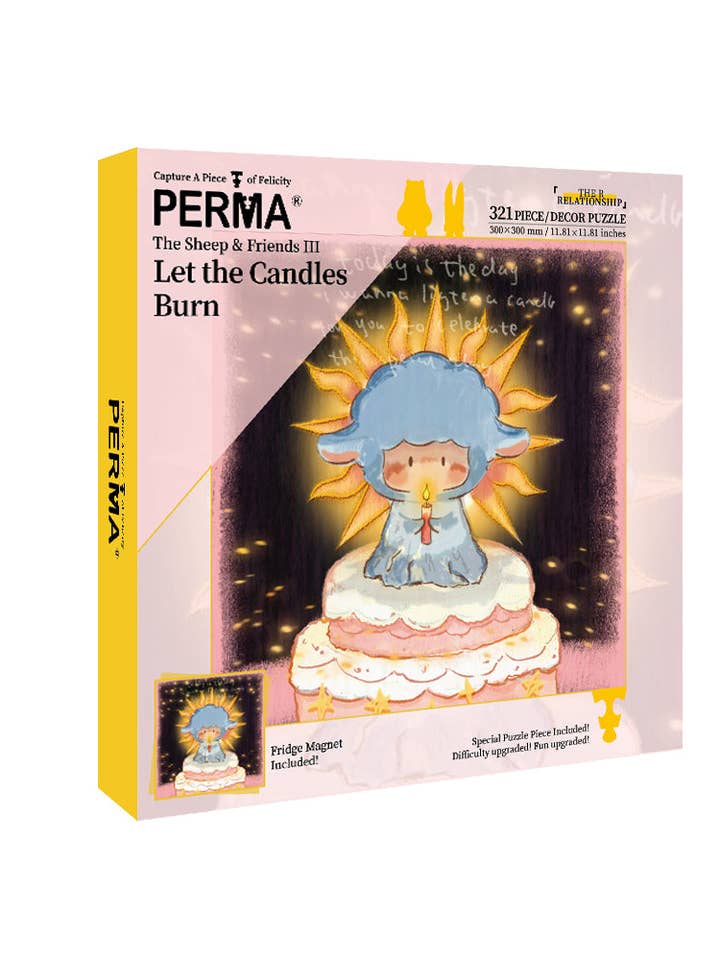 PERMA 321 PCS DESKTOP DECOR PUZZLE Let the Candle Burn for wholesale by PERMA PUZZLE
