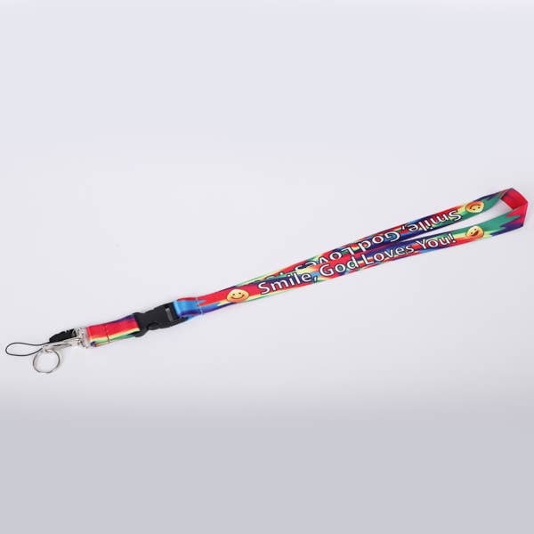 Swanson Christian Products - Wholesale Lanyard - Unisex - Lanyard Smile God Loves You Pk 12