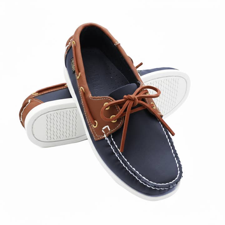 Mocasín Náutico de Cuero Genuino para Hombre Zerimar, Elegante para venta al por mayor de Zerimar 1942