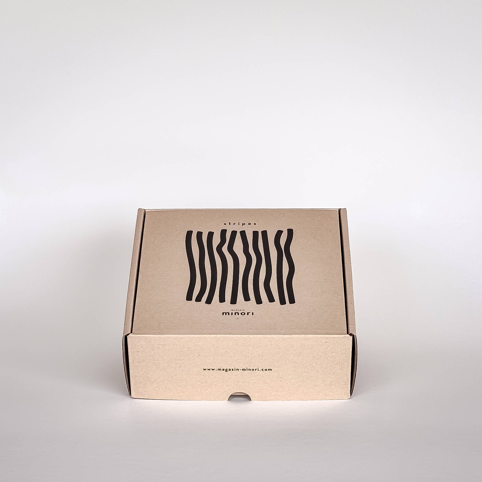 Magazin Minori - Vente Bol de service - Bol à rayures - incanto rose5