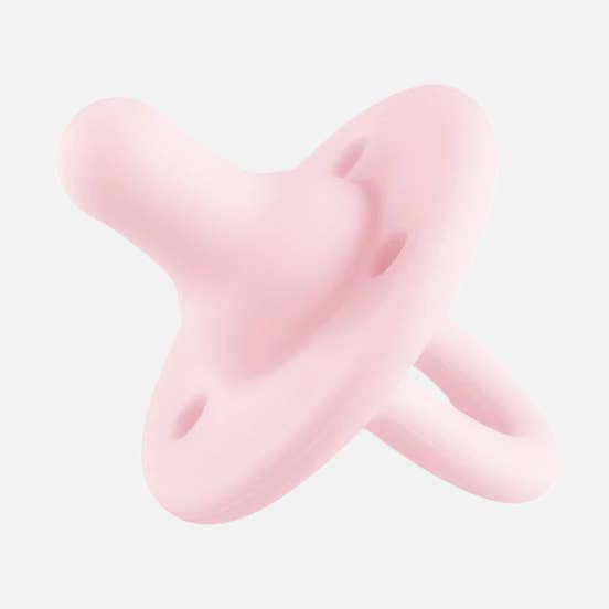 Blush Silicone Baby Pacifier for wholesale by Lee Lee + Me