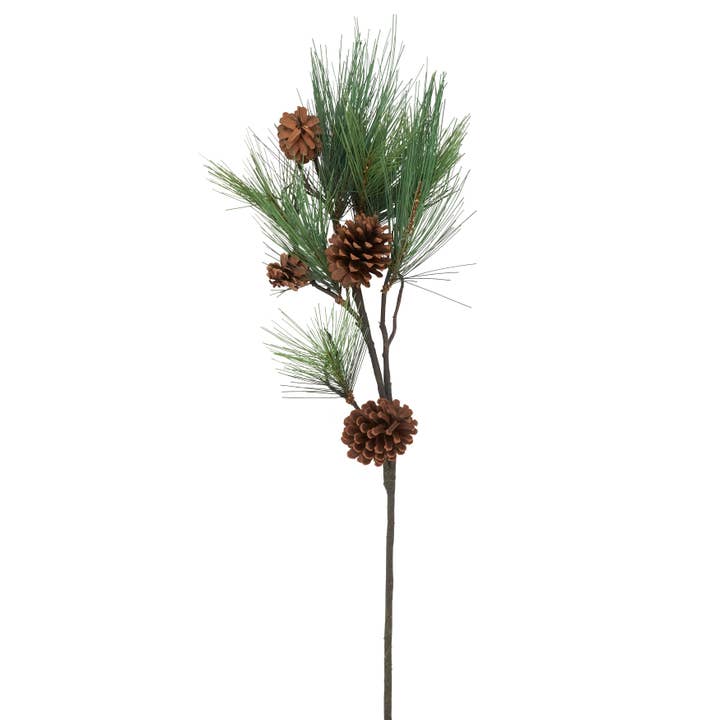 Pine Branch with Pine Cones - 41" Long for wholesale by Saro Lifestyle