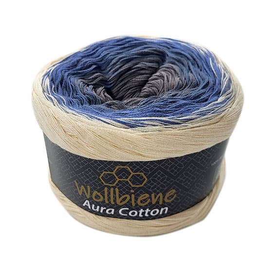 Wollbiene - Wholesale Yarn - Wool Bee Aura Cotton Bobble 200g Gradient 100% Cotton14