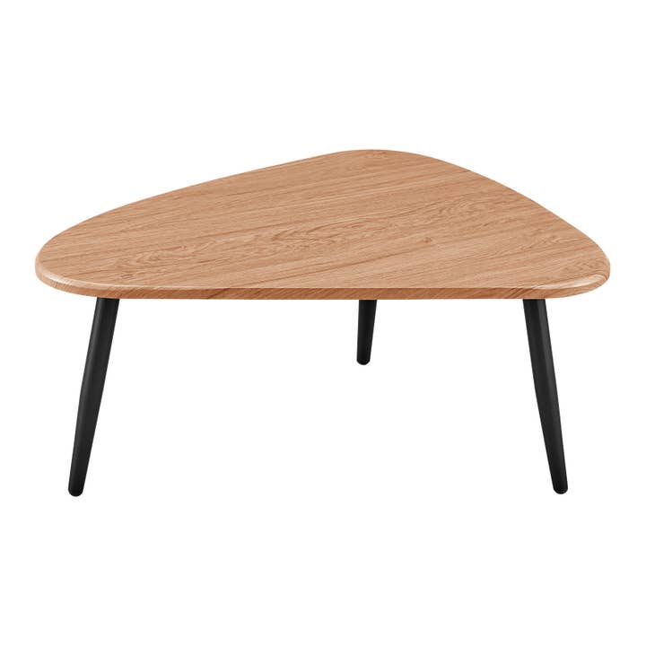 Danya B - Vente Tables basses - Ensemble de 2 tables basses semi-emboîtables ovales en forme de goutte d'Aurora1