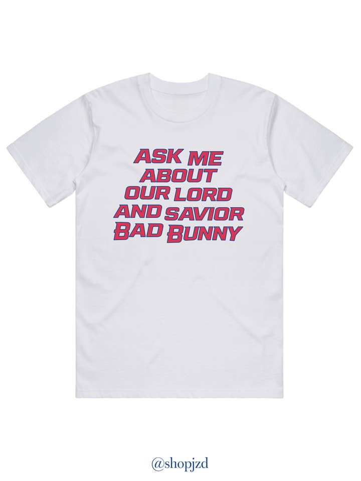 Benito- Lord and Savior Tee for wholesale by Jen Zeano Designs