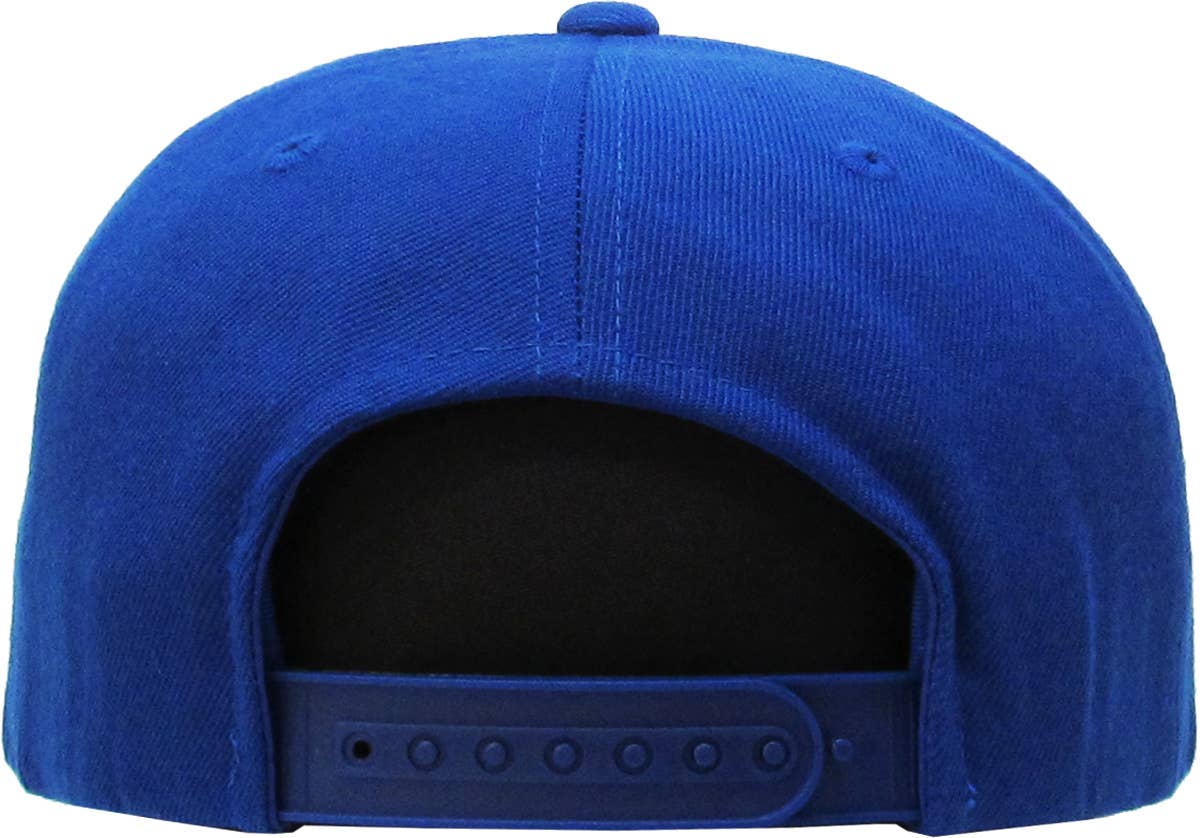 KBETHOS - Wholesale Flat Brim Cap - Men's - Wool Blend Snapback37