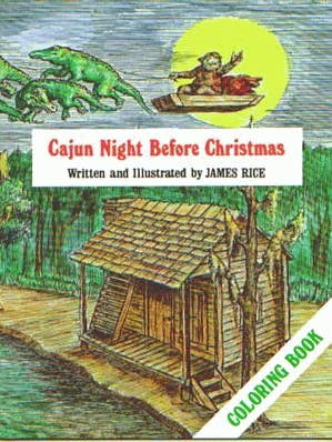 Cajun Night Before Christmas® Coloring B for wholesale by Pelican Publishing