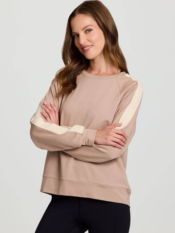 Pull-over Douillet avec Bordure au Crochet pour la vente par RBX Active