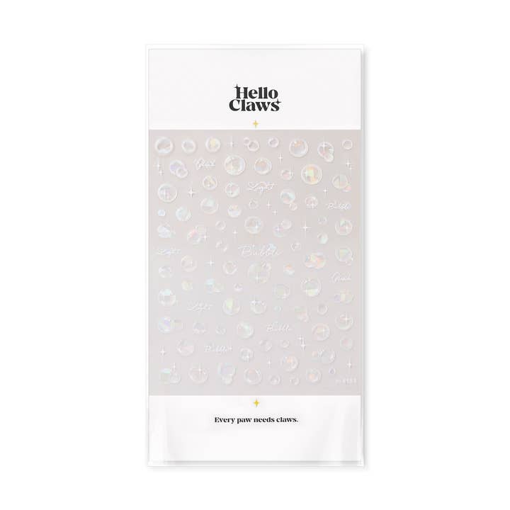 Hej Claws | Crystal BubbleNail Deco Sticker för wholesale av LULUFUNSTUDIO