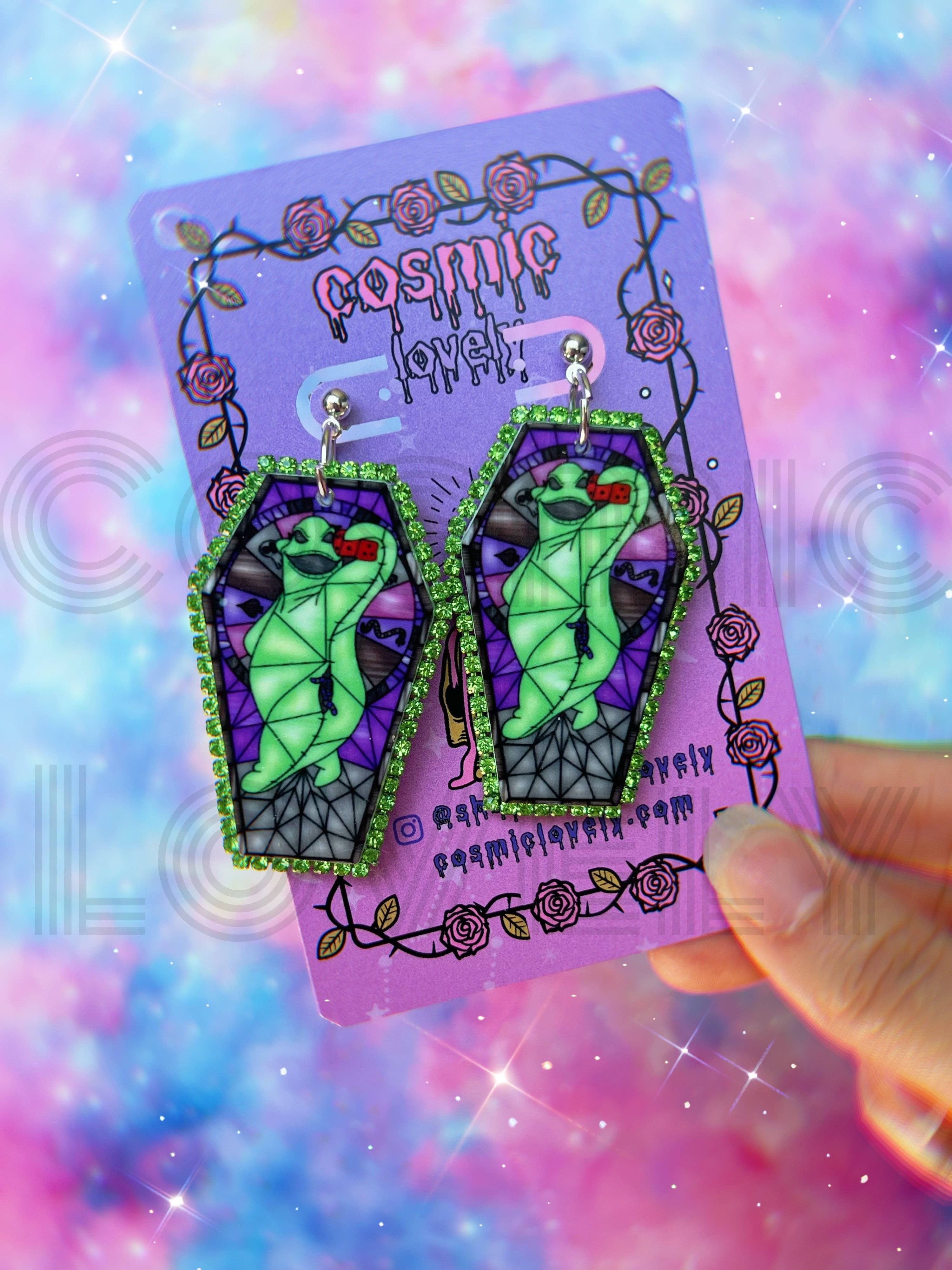 Cosmic lovely - Venta al por mayor Pendientes colgantes - Pendientes de ataúd de NBC2