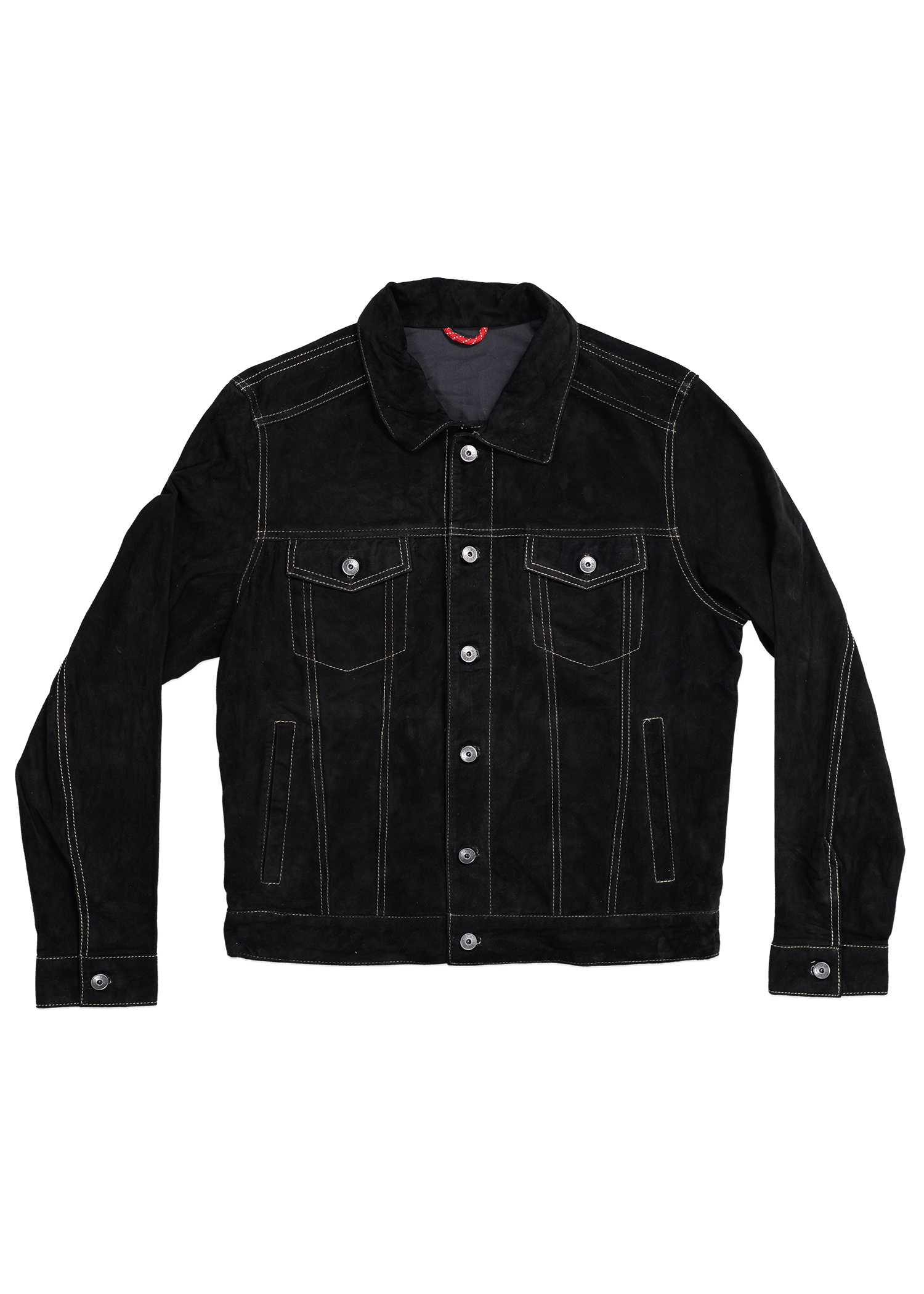 Iron & Resin - Wholesale Jacket - Men's - Highwayman Goat Suede Jacket1