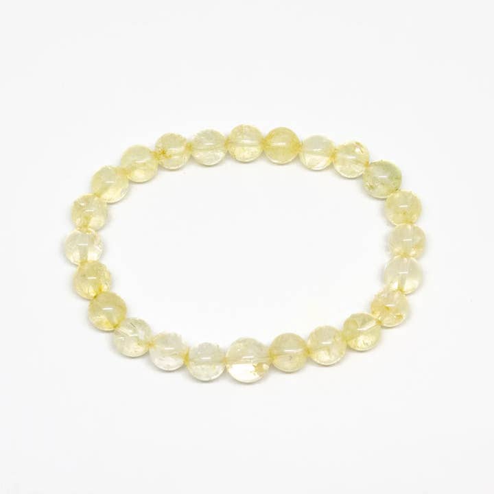 Citrien Kralen Armband - Pols Mala - 6mm - Grote Pols voor wholesale door Namu Baru Inc.