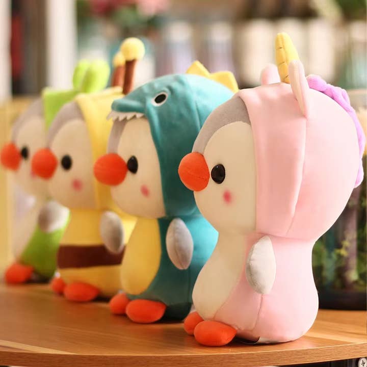 PR GROUPS LLC - Venta al por mayor Peluche - Niños y bebés - Pequeño Peluche de Pingüino Rana para Niños - Surtido