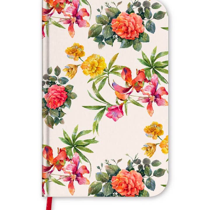 fabooks - Wholesale Dagboek/agenda - One Line A Day 5 Year Journal - Bloemen, ongedateerd en gevoerd