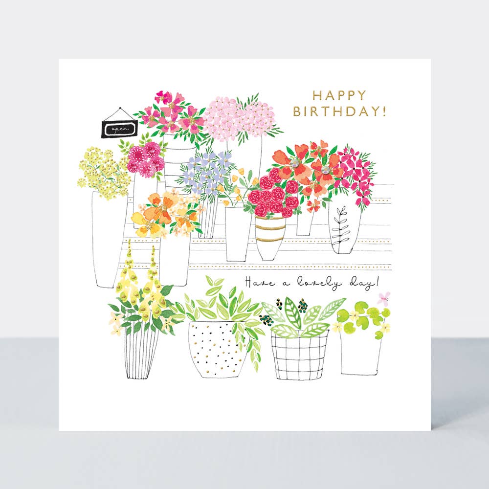 Rachel Ellen Designs – wholesale Birthday card – Blossom - Birthday/Florist