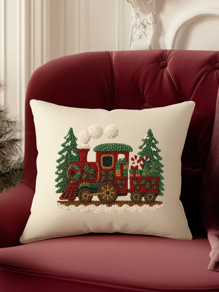 Housse de Coussin Décorative Faux Fil Gui Express pour la vente par Wholesale Accessory Market