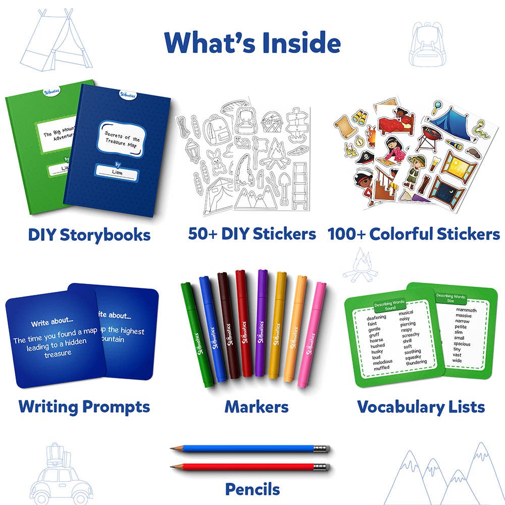 Skillmatics - Wholesale Art Set - Kids & Baby - Skillmatics Storybook Art Kit - All My Adventures Art Kit2