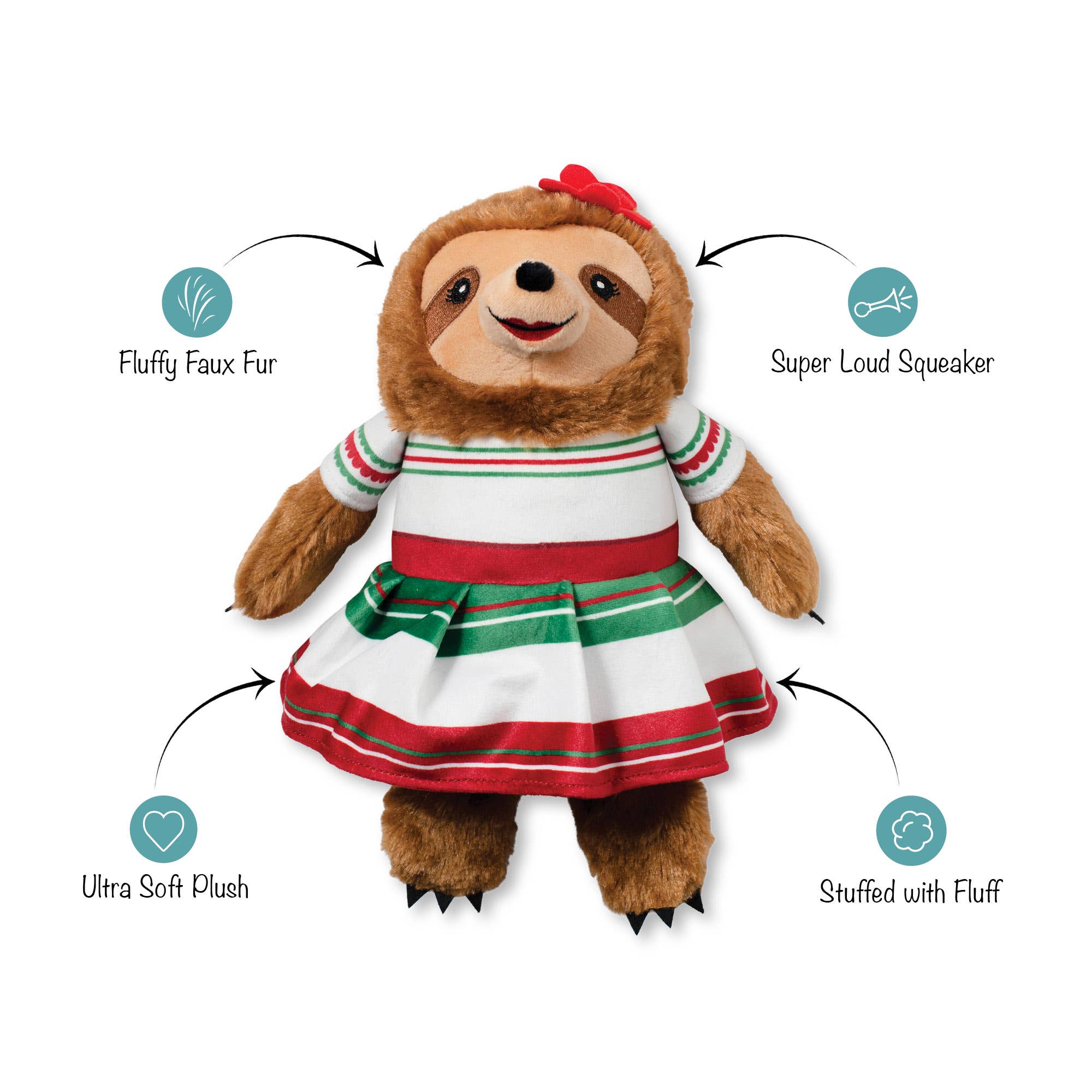 Petshop by Fringe Studio - Wholesale Pet Plush Toy - Dog - YOU HAD ME AT HOLA PLUSH DOG TOY1