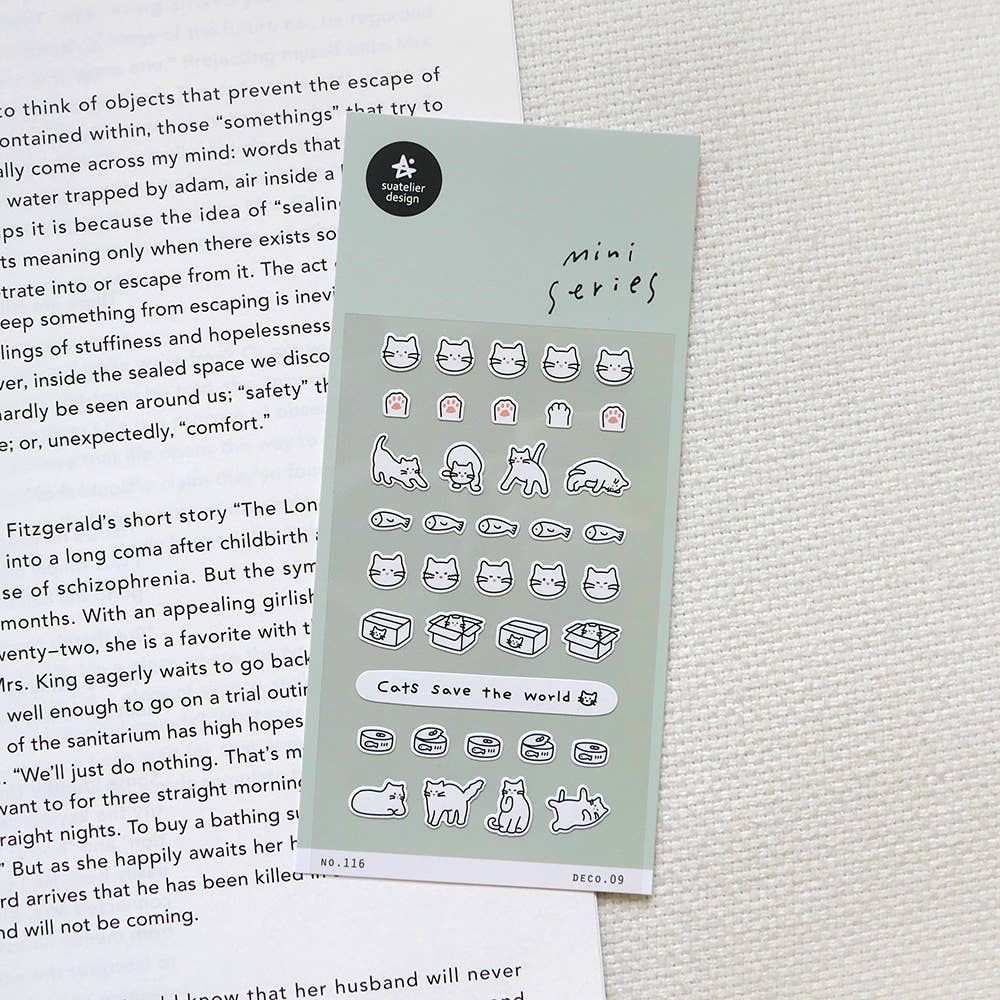 Suatelier Mini Series Sticker - Cat