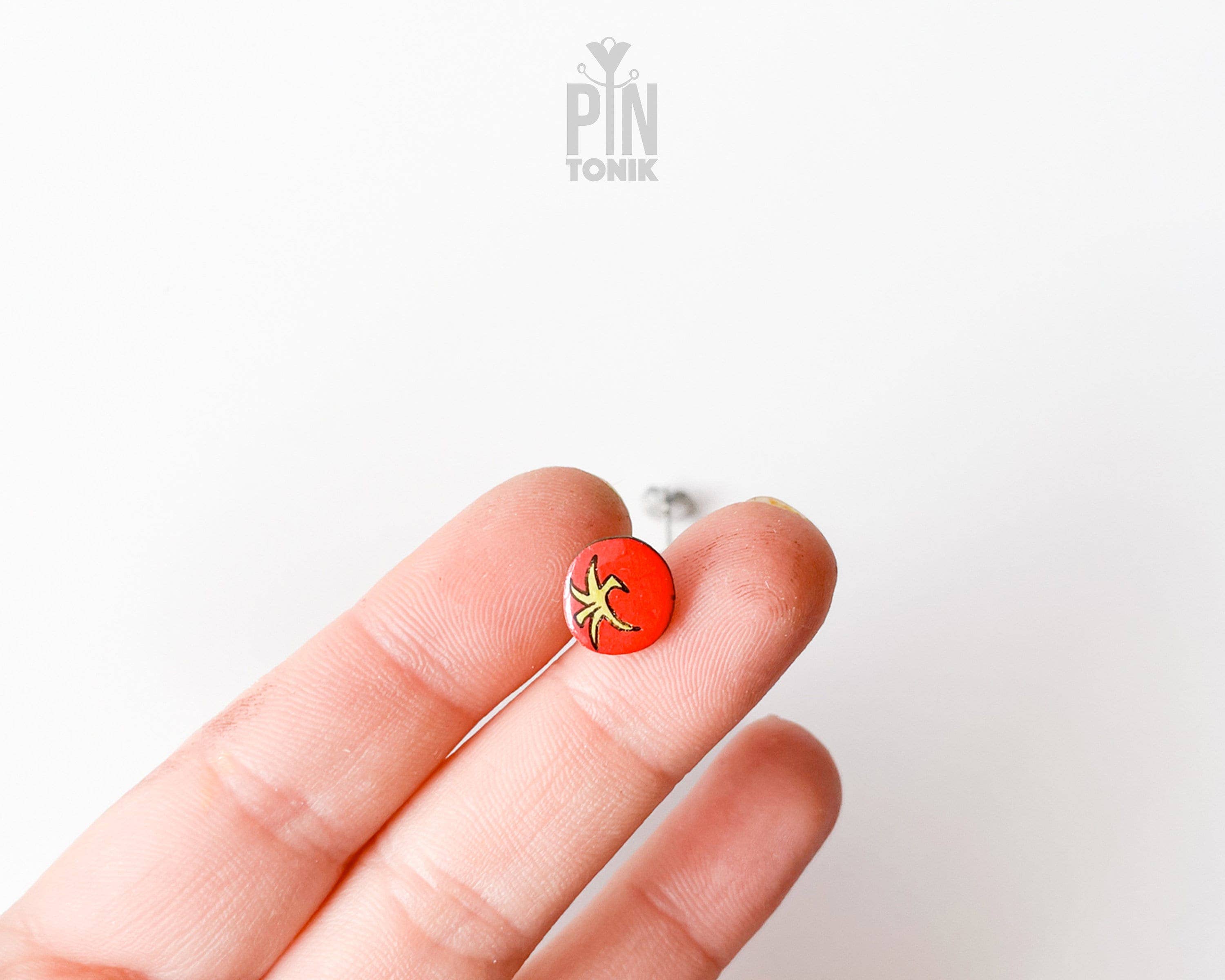 PinTonik – wholesale Solitärörhängen – Tomatörhängen - Funky fruktörhängen - Roliga presenter1