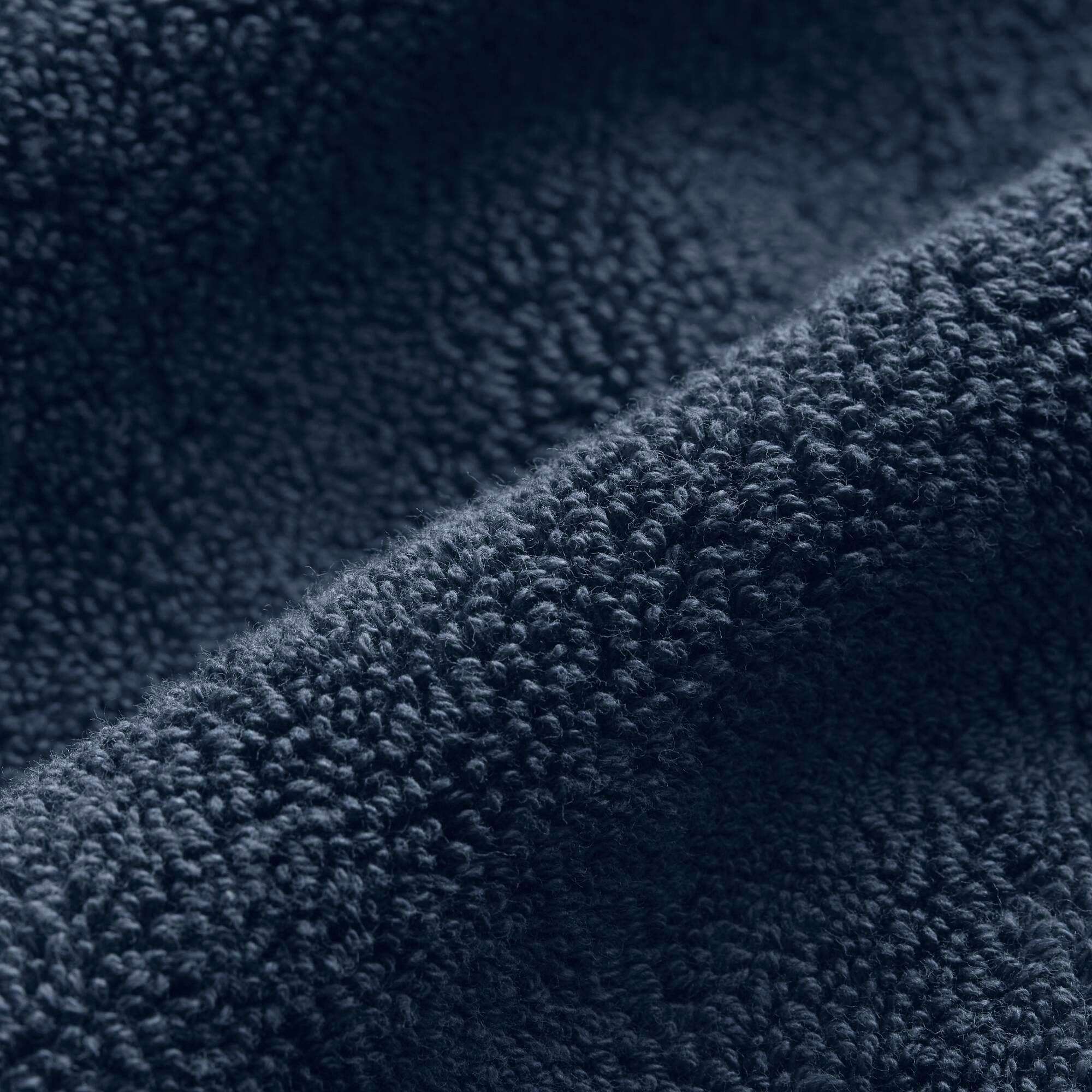 Olliix - Vente Ensembles de serviettes - Ensemble de serviettes de salle de bain 6 pièces en coton turc, bleu marine7