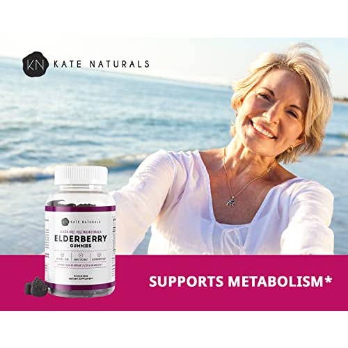 Kate Naturals - Wholesale Oral Supplement/Vitamin - Elderberry Gummies (90 count)4