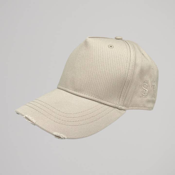 Boné Bordado Verde Bege por atacado de Stefano Ferrami Studio