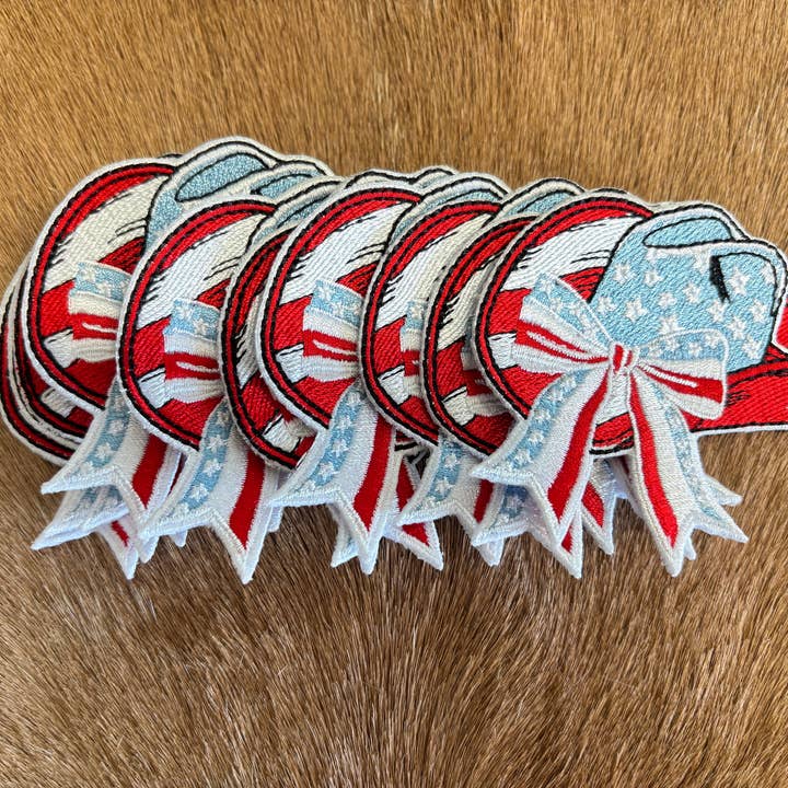 Heat Press Patches for wholesale by Homestead Hattie Co