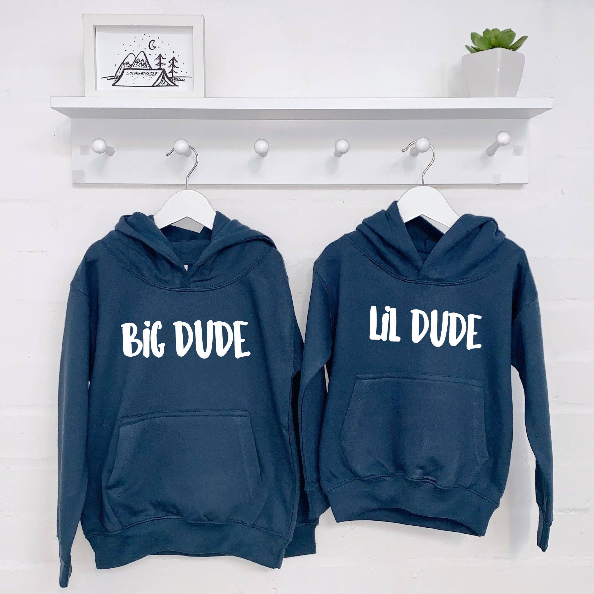 Lovetree Design - Venta al por mayor Sudadera con capucha - Niños - Conjunto con capucha Big Dude Lil Dude1