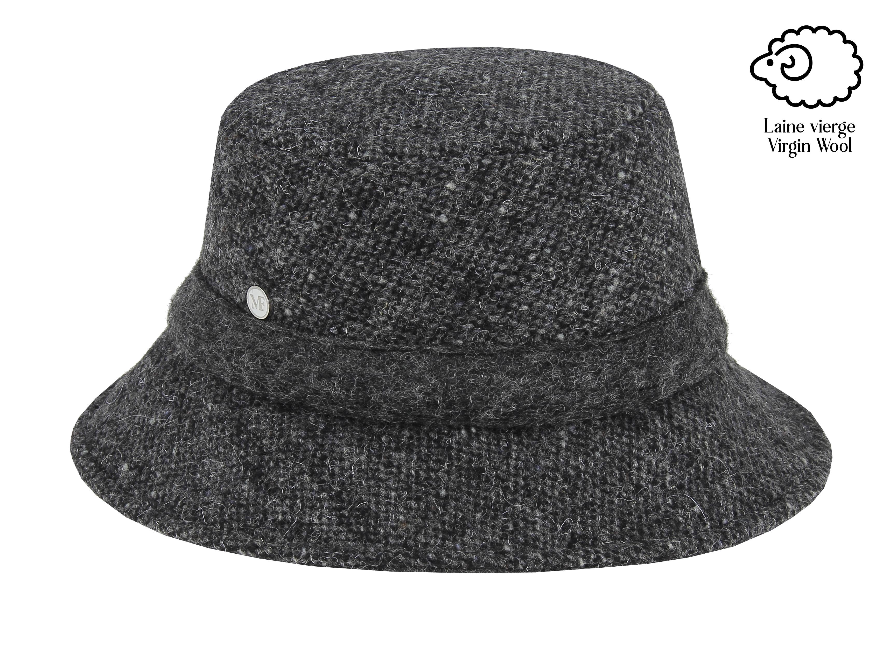 M BY FLECHET - ESSENTIALS - ALP1 - Wholesale Bucket Hat - Women's - Bob Virgin Wool - 2H2940