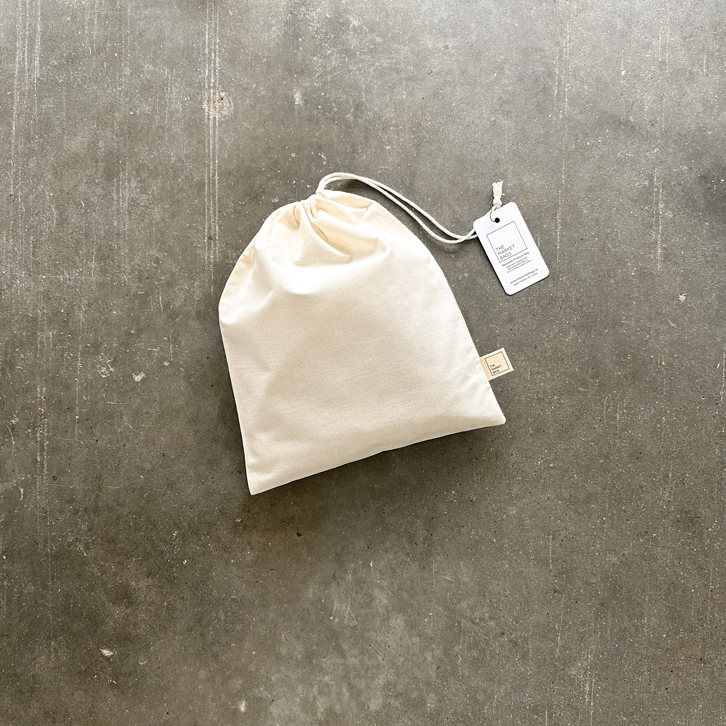 The Market Bags - Wholesale Grocery/Shopping Bag - Large Muslin Bulk Bag1