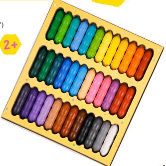 Happy Distribution - Wholesale Crayons – Child & baby - Haku Yoka Happy Pea Pod Crayons5