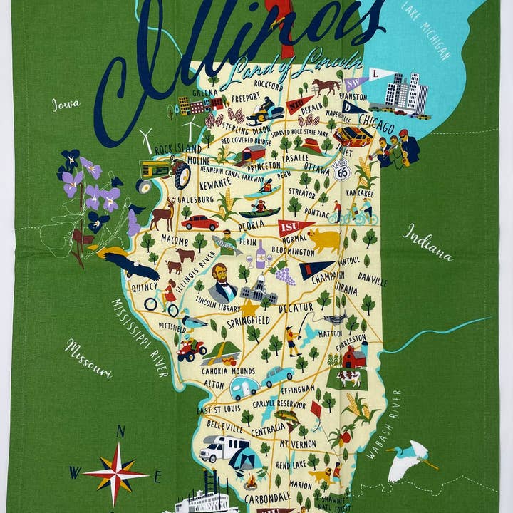 Torchon Illinois pour la vente par Galleyware