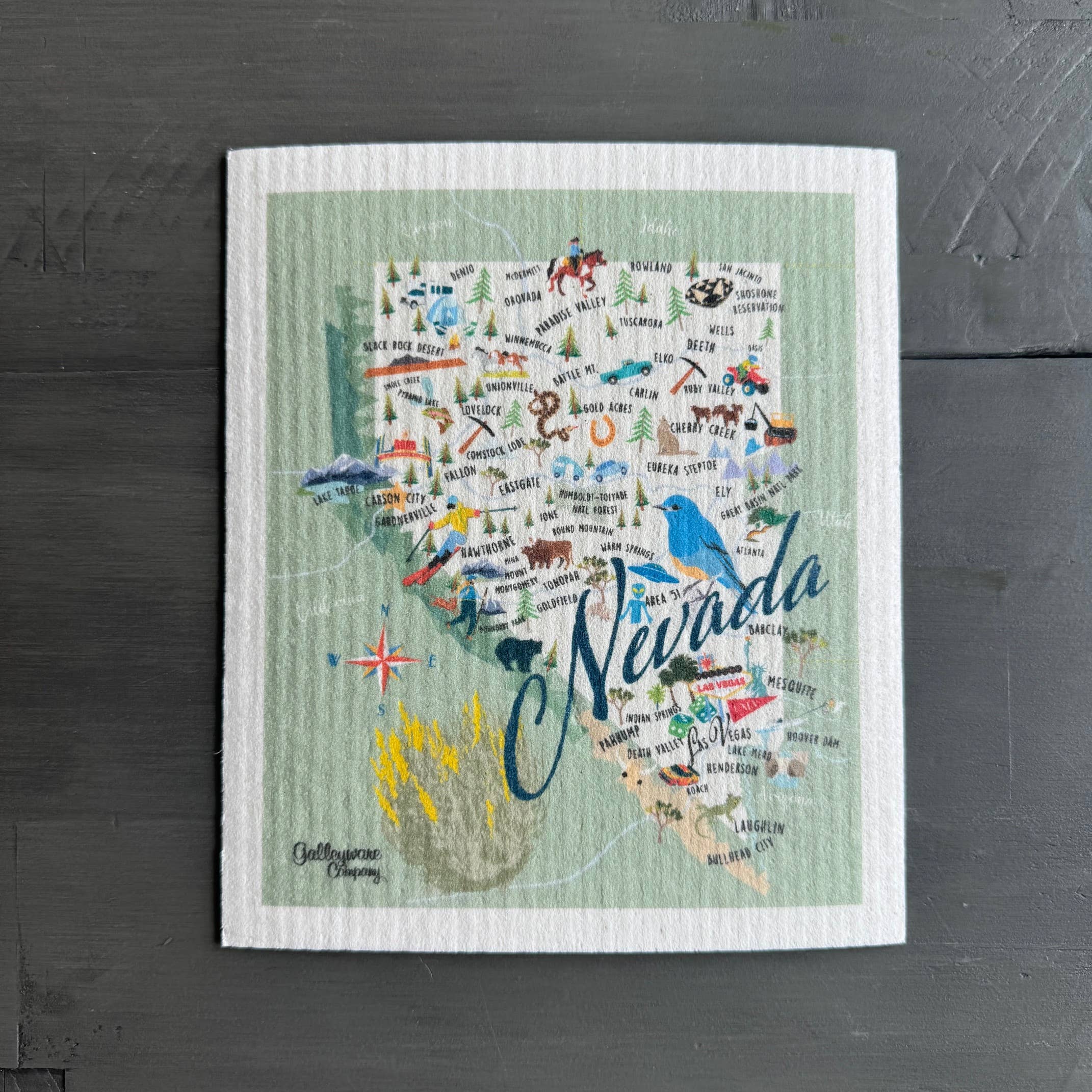 Galleyware - Wholesale Dishcloth - Nevada Swedish Towel1