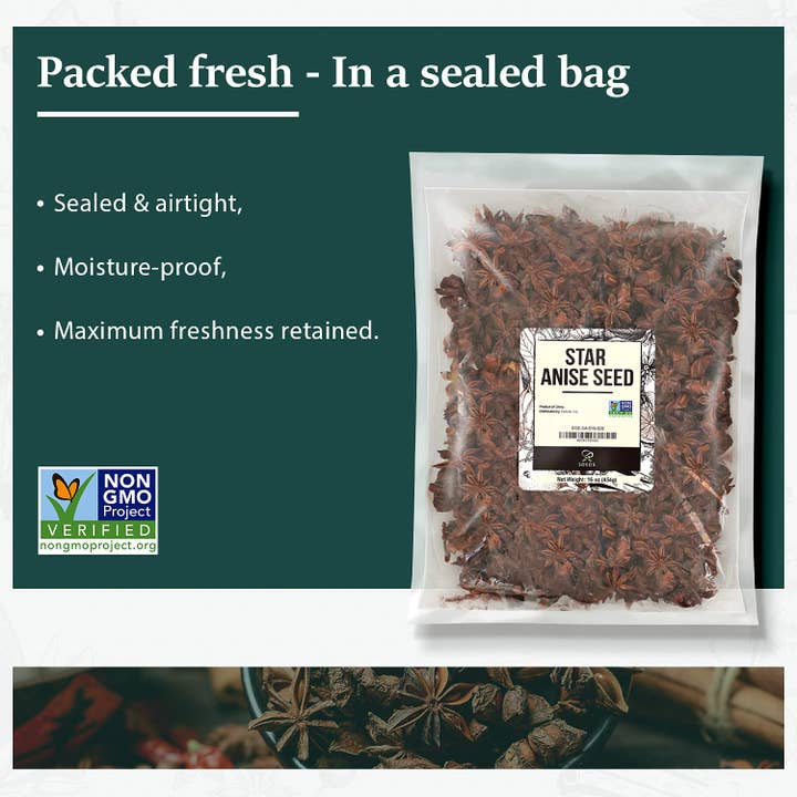 soeos - Wholesale Herbs - Soeos Star Anise Seeds Anis Estrella, 32 oz (2 lb)1