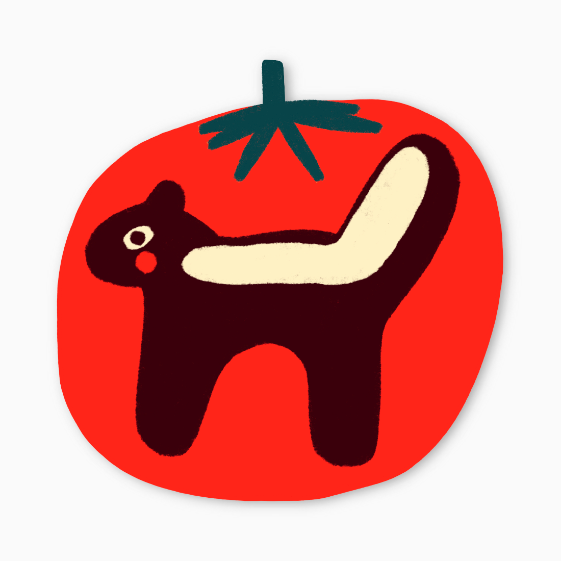 starpokes - Wholesale Sticker - Tomato Skunk Sticker0